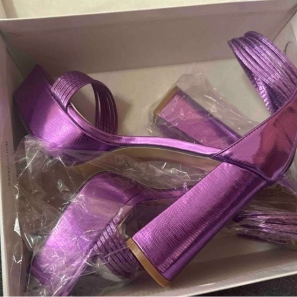 Purple Platform High Heel